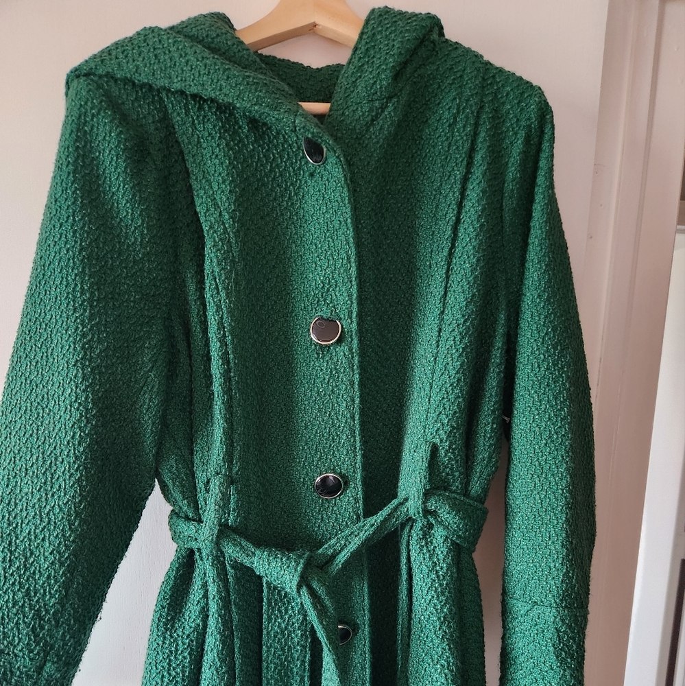 Hooded Coat Swing type style